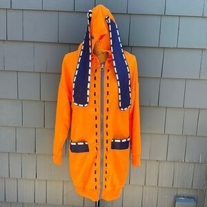 🧡🧡🧡Orange jacket, anime character Runa from kakegurgui medium zip up